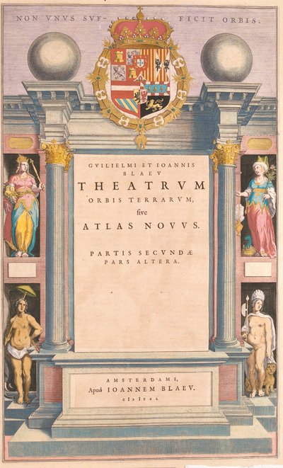 Theatrum Orbis Terrarum or New Atlas by Artist Unknown