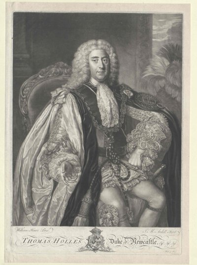 Thomas Pelham-Holles, Duke of Newcastle by Artist Unknown