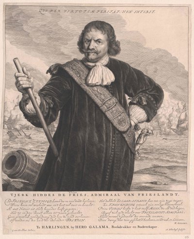Tjerck Hiddes de Vries by Artist Unknown