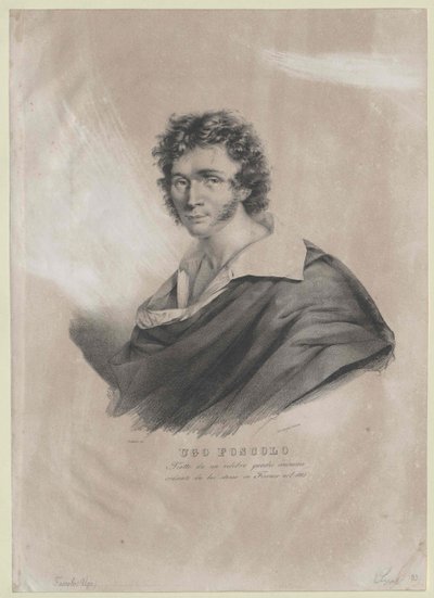 Ugo Foscolo by Artist Unknown