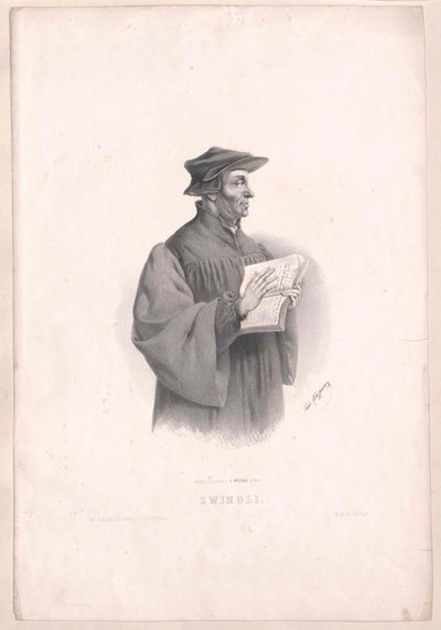 Ulrich Zwingli by Artist Unknown