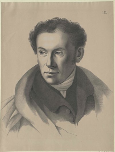 Vasily Andreyevich Zhukovsky by Artist Unknown