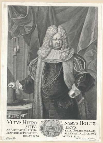 Vitus Jerome Holzschuher von Aspach by Artist Unknown