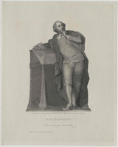 William Shakespeare by Artist Unknown