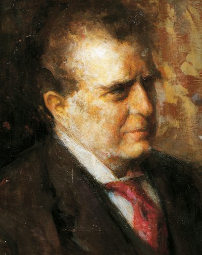 Portrait of Pietro Mascagni by Arturo Rietti