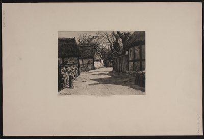 A Country Road by Arvid Aae