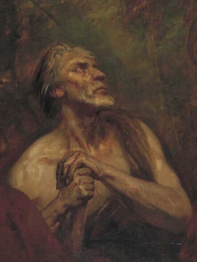 A Shepherd by Ary Scheffer
