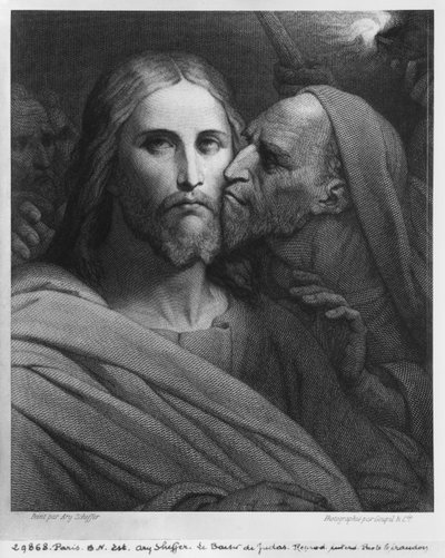 The Kiss of Judas by Ary Scheffer