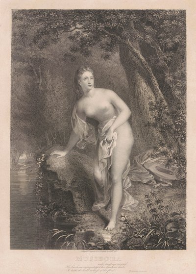 Musidora by Asher Brown Durand