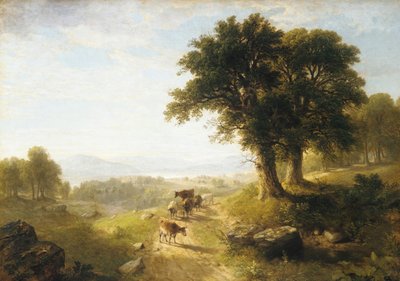 River Scene, 1854 by Asher Brown Durand