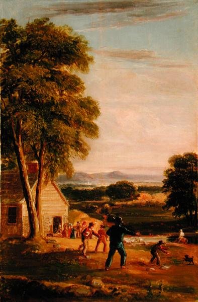 School Let Out by Asher Brown Durand