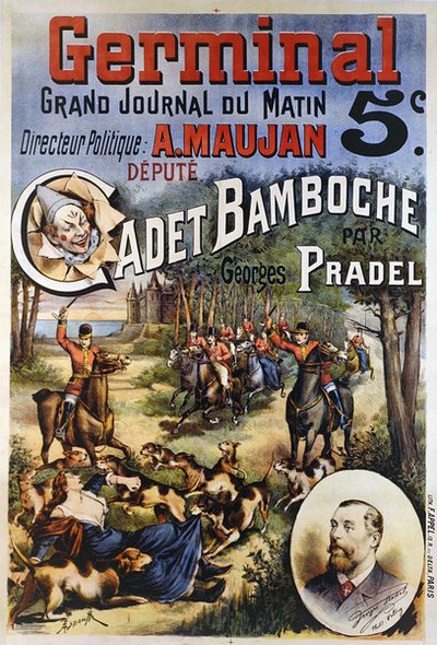 Poster Advertising the Newspaper 