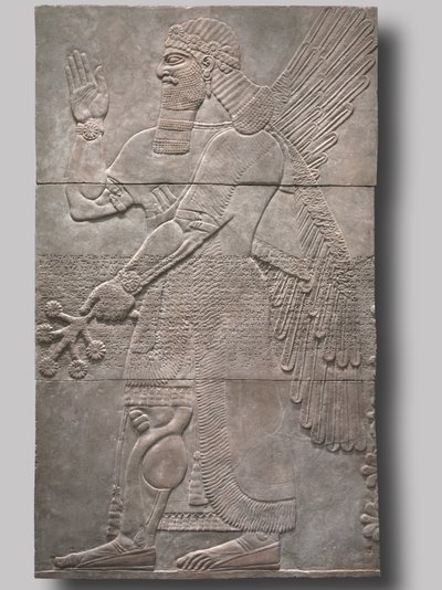 Saluting Protective Spirit by Assyrian