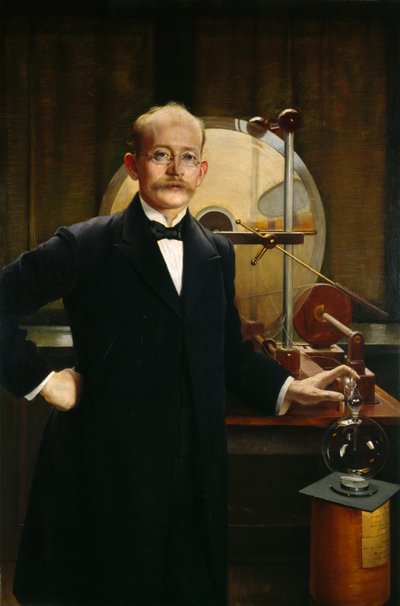 Professor Kristian Birkeland (1867-1917) by Asta Nørregaard