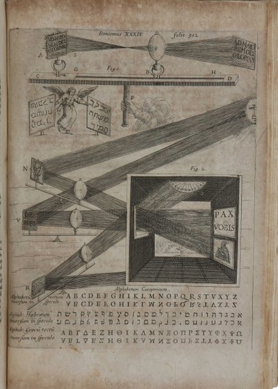Ars Magna Lucis et Umbrae by Athanasius Kircher