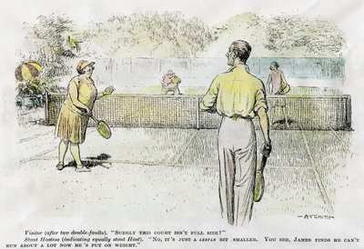 Tennis, 1931 by Atsmith