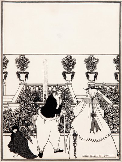 Cover Design for The Savoy, 1896 by Aubrey Beardsley
