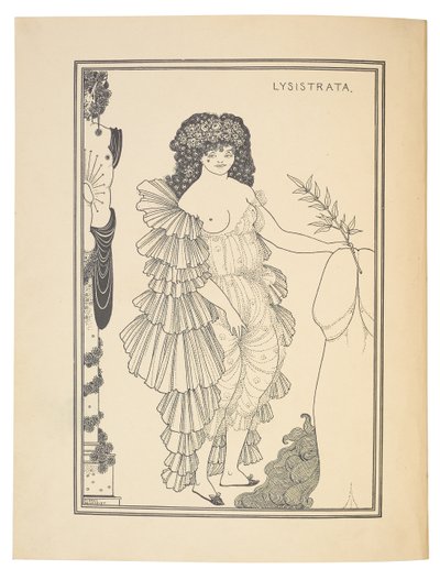 Lysistrata by Aubrey Beardsley