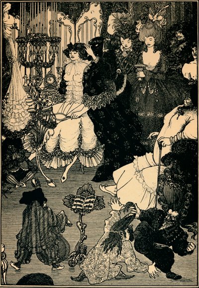 The Toilet of Helen by Aubrey Beardsley