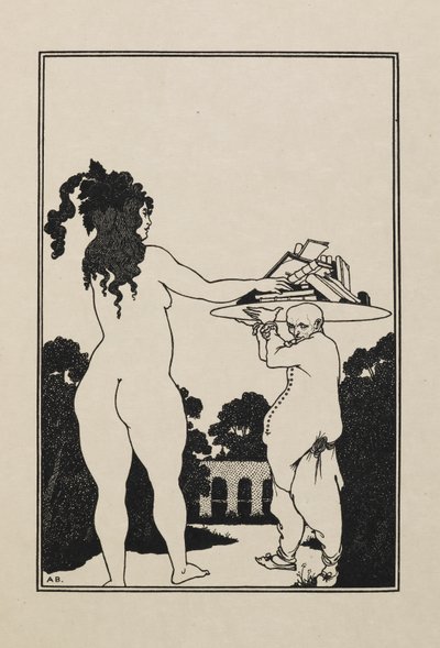 drawing from a Book of Fifty Drawings by Aubrey Beardsley