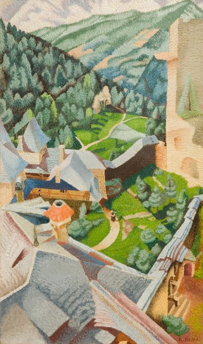 Burg, Finstergrun by Audrey Weber