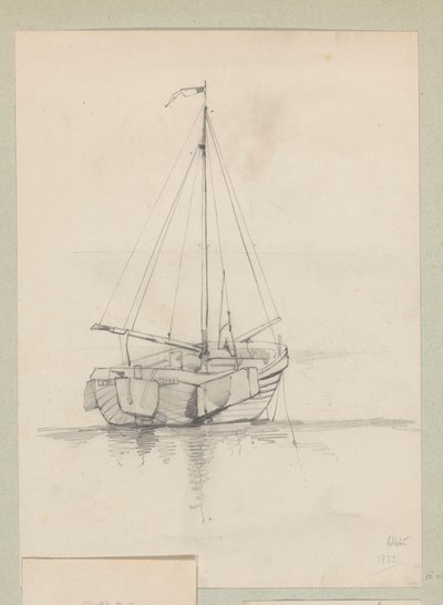 Sailing Ship by August Allebe