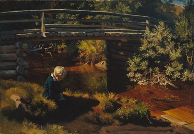 Espevoldbekken by August Cappelen