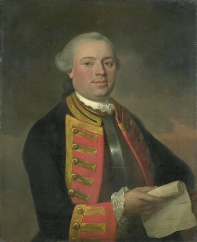 Johan Arnold Zoutman (1724-93), Vice Admiral by August Christian Hauck