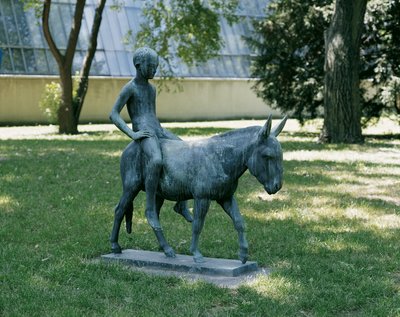 The Great Donkey Rider by August Gaul