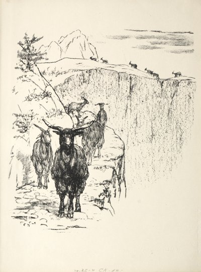 Goats by August Gaul