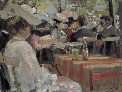 A Garden Restaurant by August Heitmuller