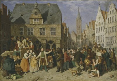 A Dancing Bear by August Jernberg