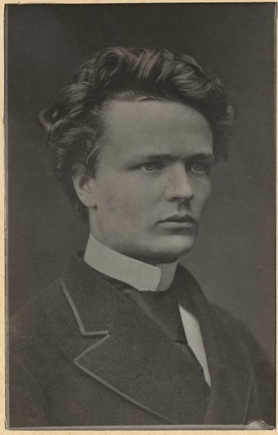 August Strindberg by August Josef Robert Roesler