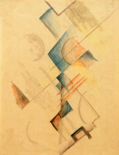 Colored Forms (Abstract Forms) by August Macke