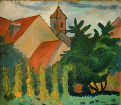 Church in Kandern by August Macke