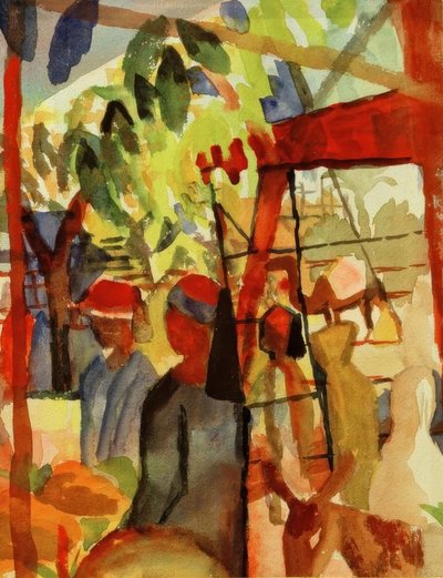 Market Life by August Macke