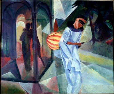 Pierrot by August Macke
