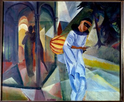 Pierrot by August Macke