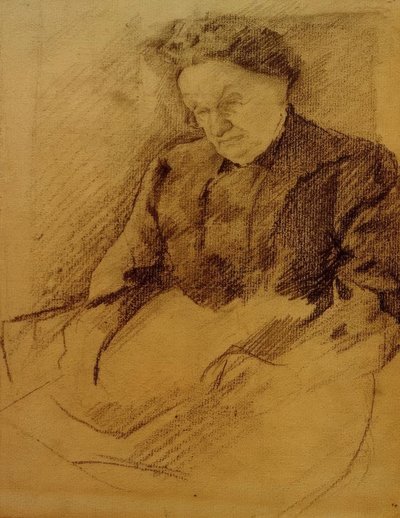 Portrait of Katharina Koehler by August Macke