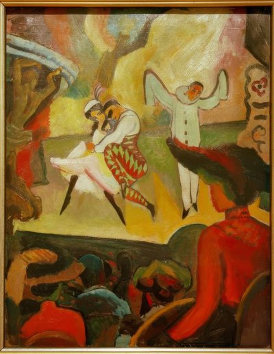 Russian Ballet I by August Macke