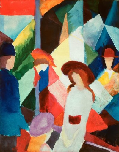 Shop Window by August Macke