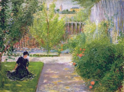Sunny Garden by August Macke
