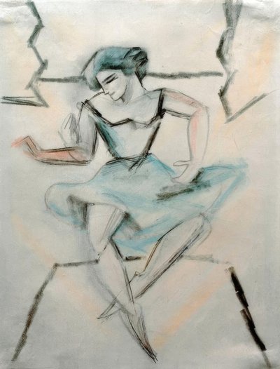 Dancer by August Macke