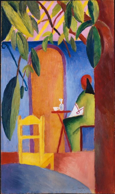 Turkish Café by August Macke