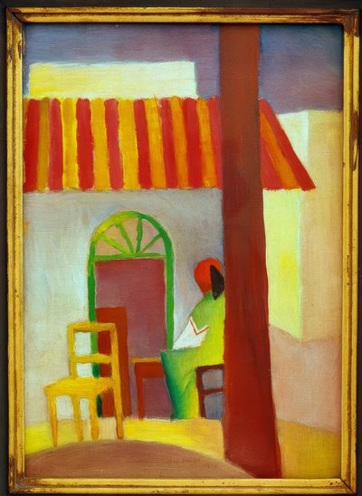 Turkish Cafe I by August Macke