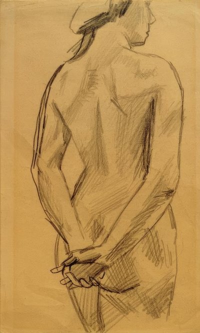 Female Nude 53 by August Macke
