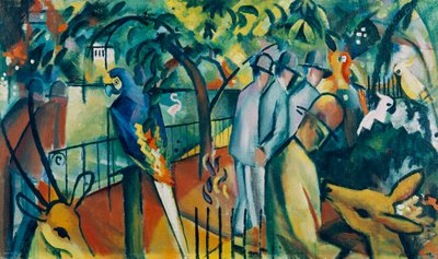 Zoological Garden I by August Macke