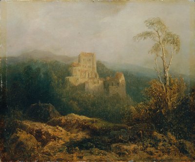 The Mountain Castle by August Piepenhagen