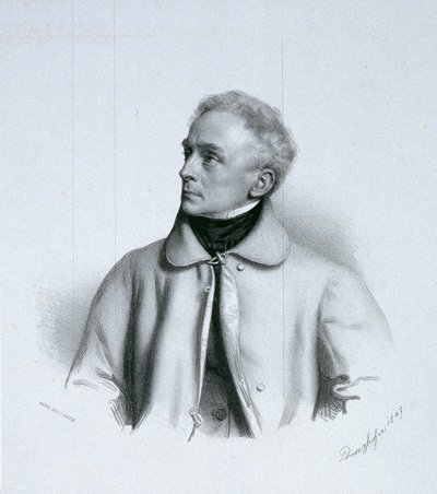 The Painter Johann Peter Krafft by August Prinzhofer