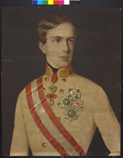 Emperor of Austria Franz Joseph I by August Prinzhofer